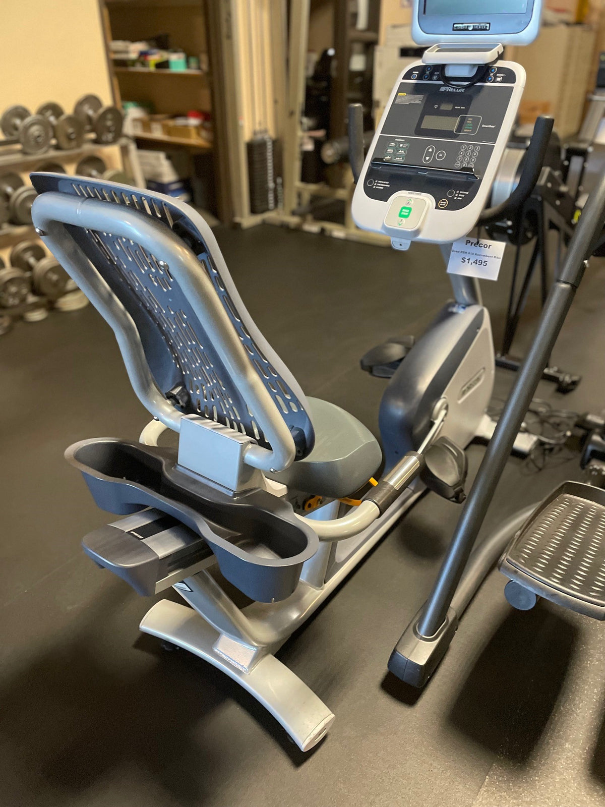 Used Precor RBK 815 Recumbent Bike