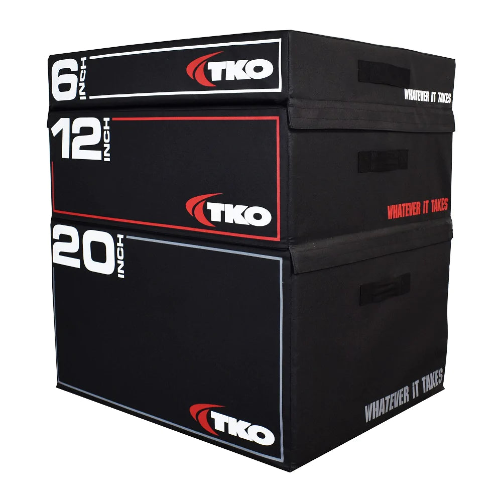 TKO Stackable Foam Plyo Boxes
