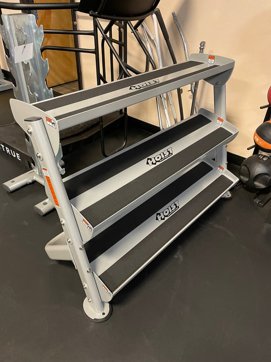 Closeout Hoist 48" 3 Tier Dumbbell rack.