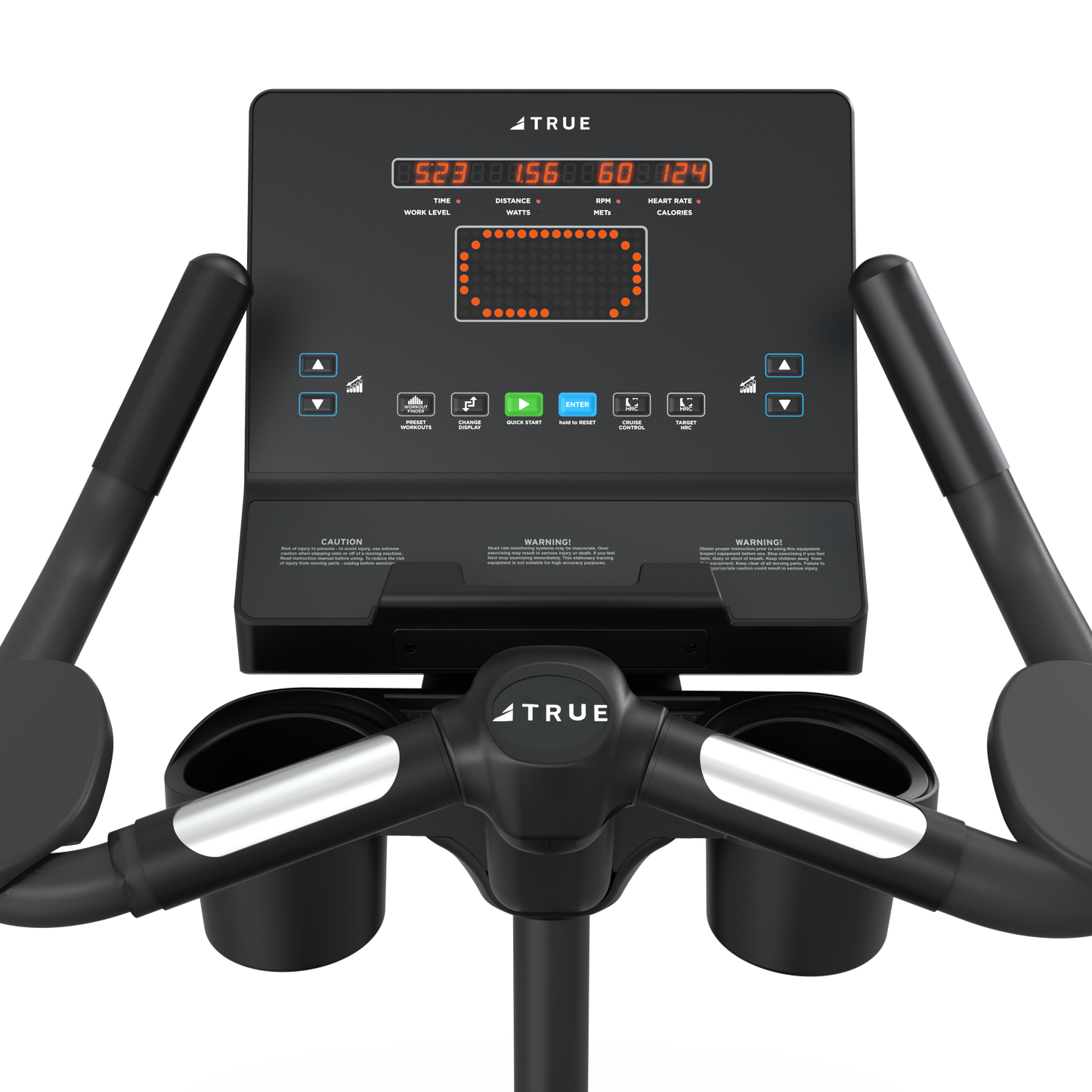 True Performance Series Upright Bike - LED Console