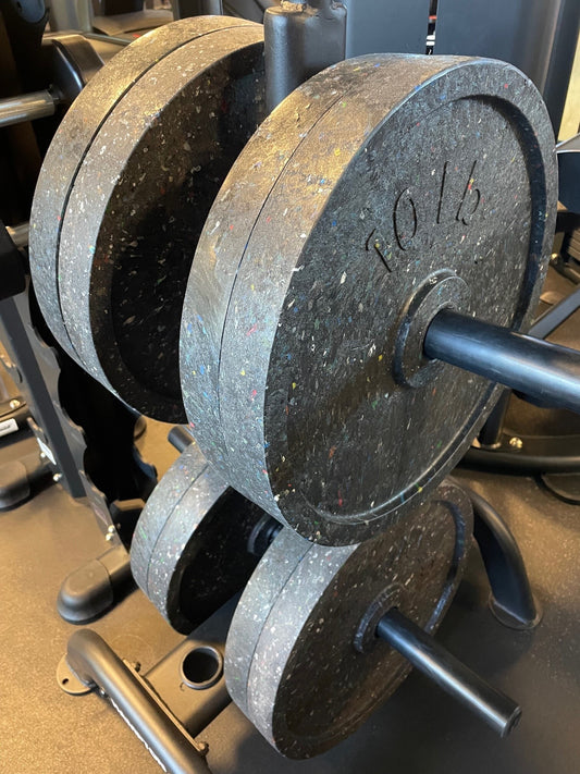 New Hi-Tech PLates 10 Lbs Bumper plate Pair