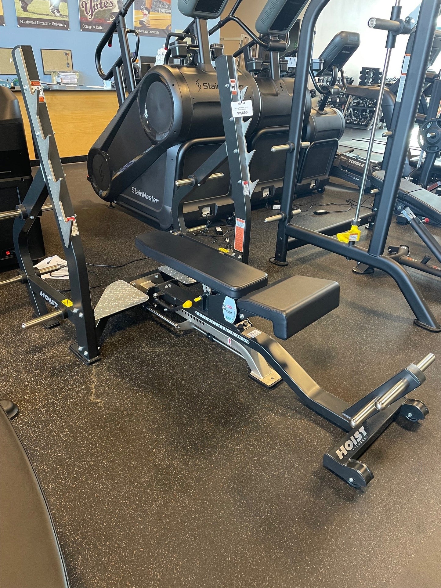 Demo Hoist CF-2179 Commercial 3 Way Olympic Bench