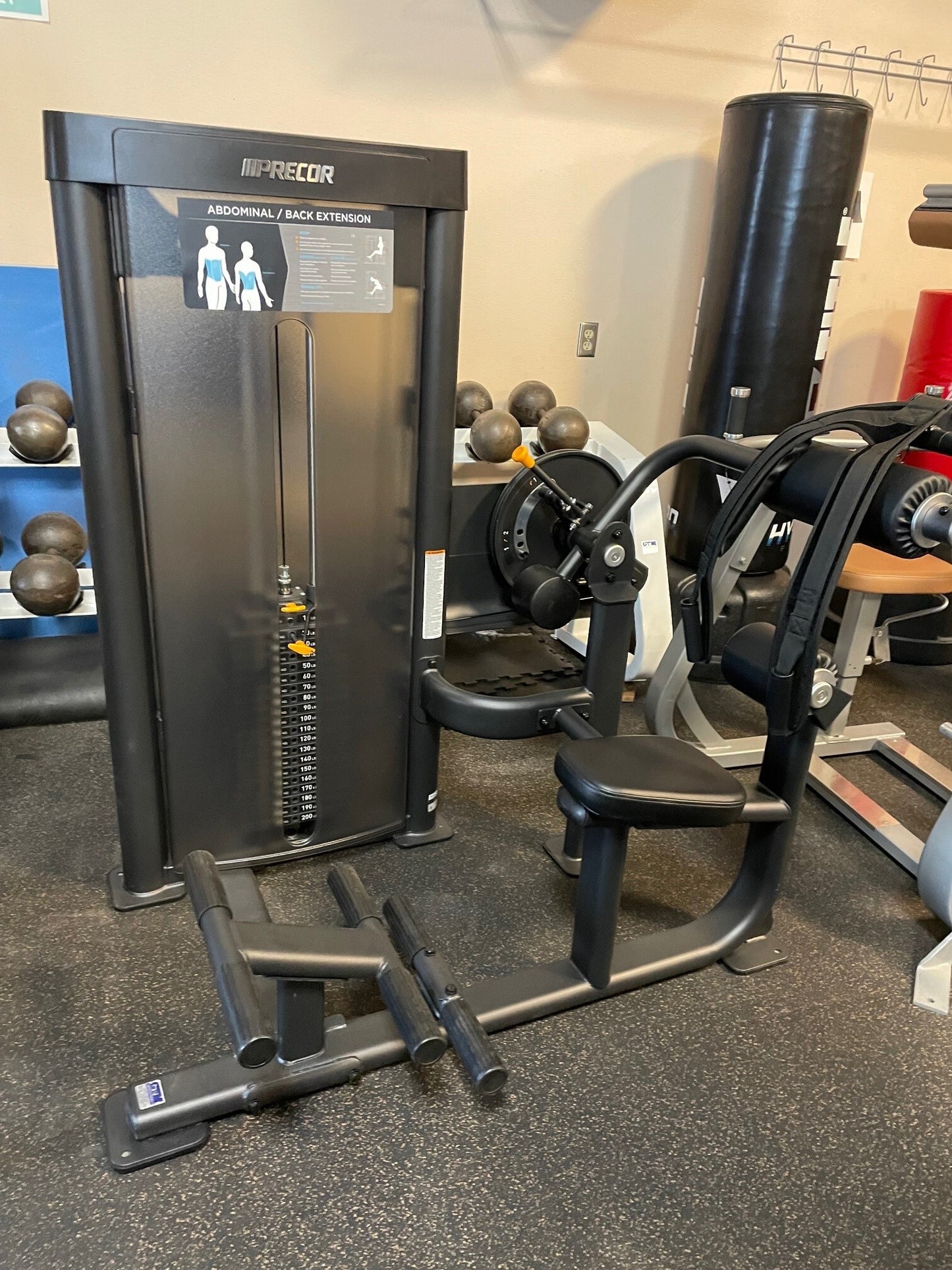 Demo Precor Ab/Back Extension