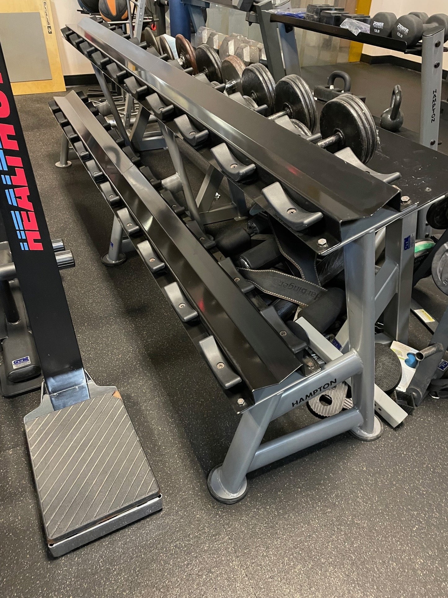 Closeout Hampton 10 Pair Saddle Dumbbell Rack