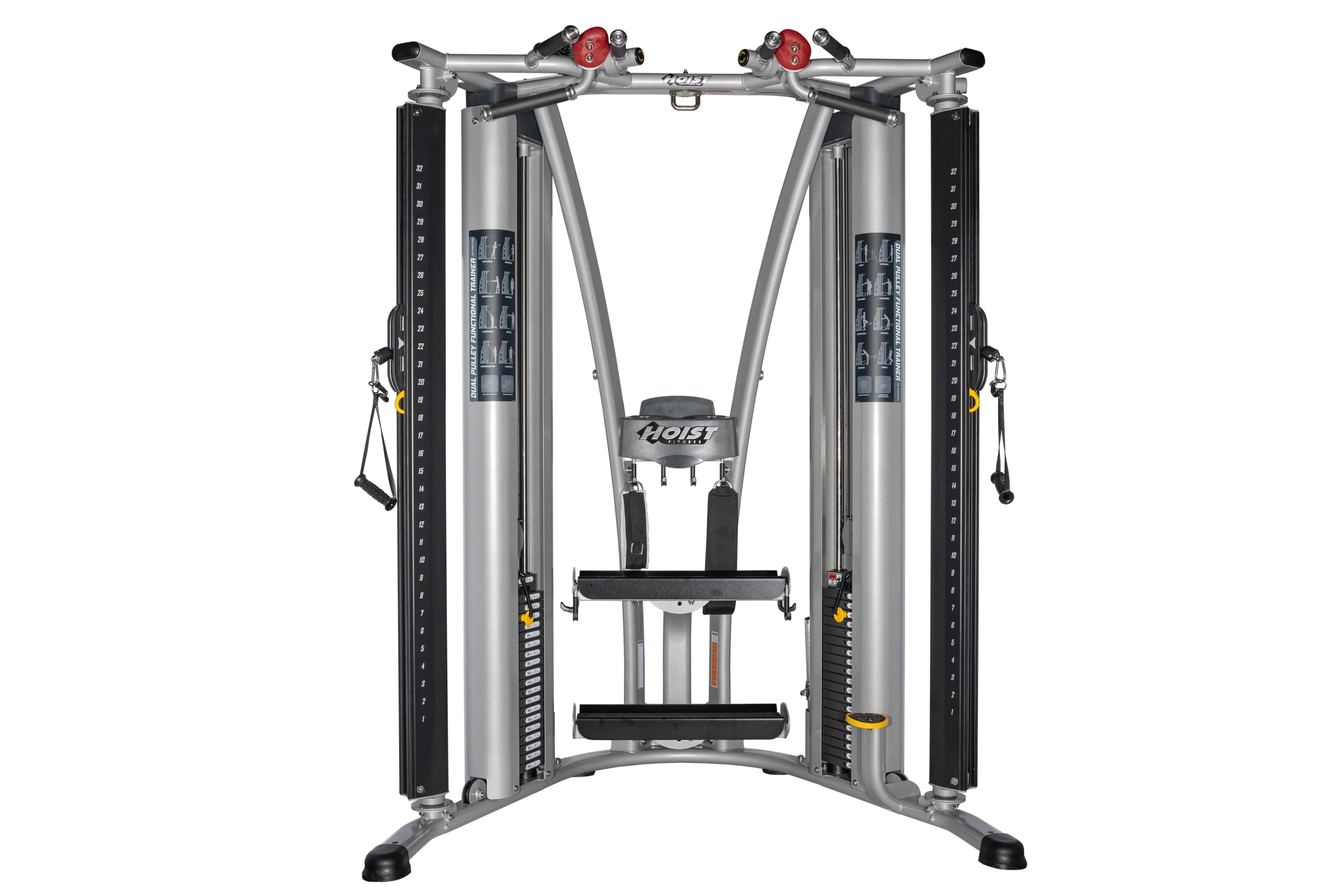 Hoist HD3000 Dual Pulley Functional Trainer Fitness Equipment Boise